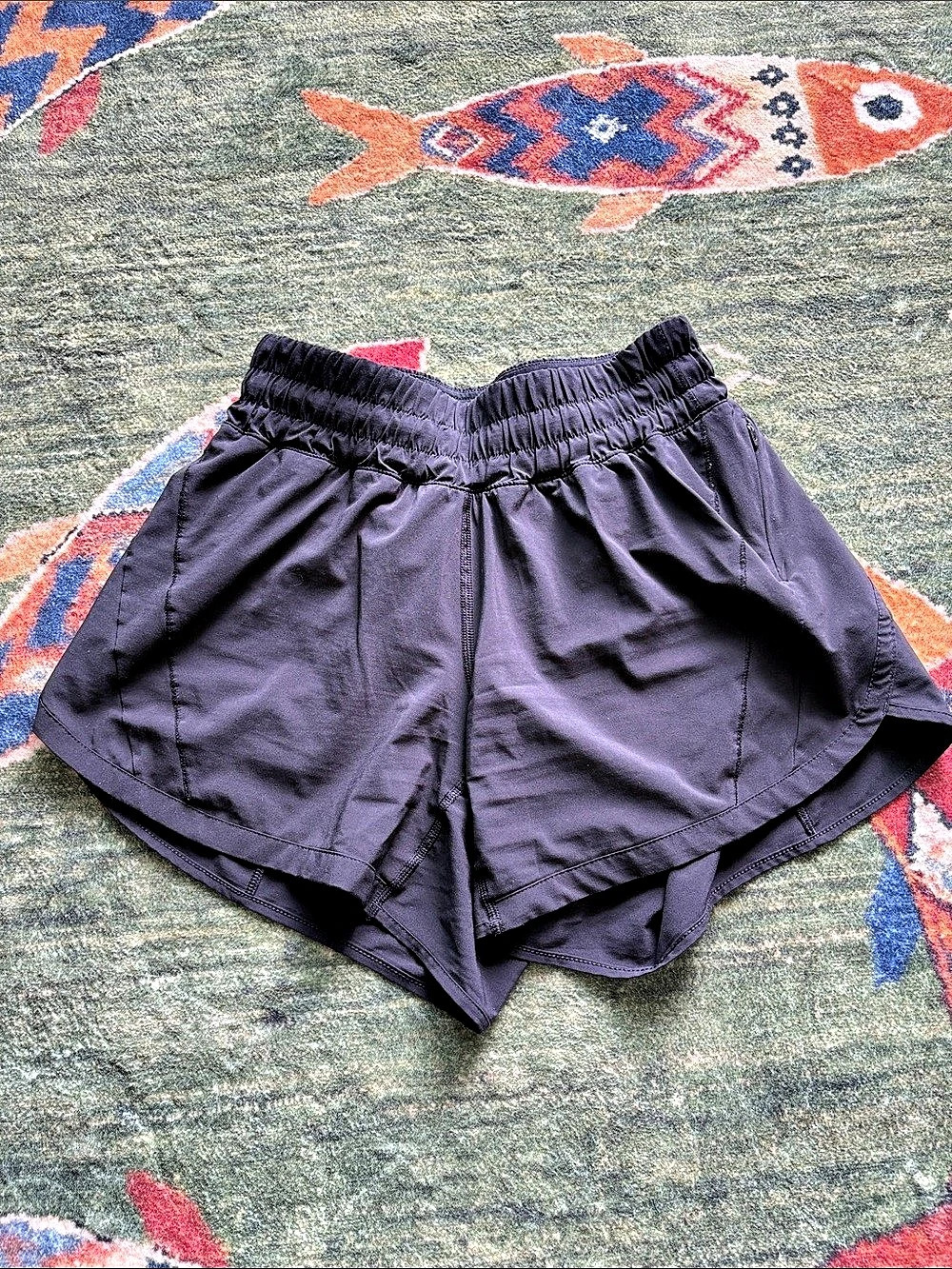 Lululemon Track That High-Rise Lined Short Black
